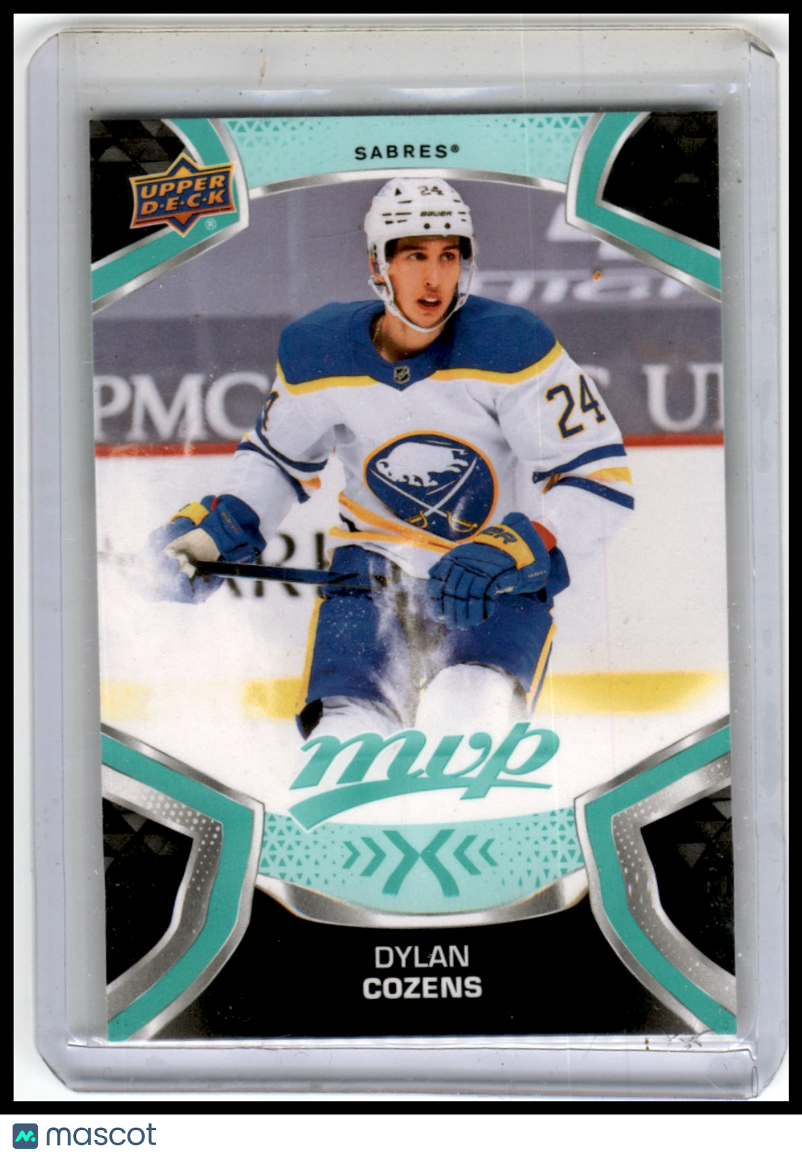 2021-22 Upper Deck MVP #24 Dylan Cozens Blue