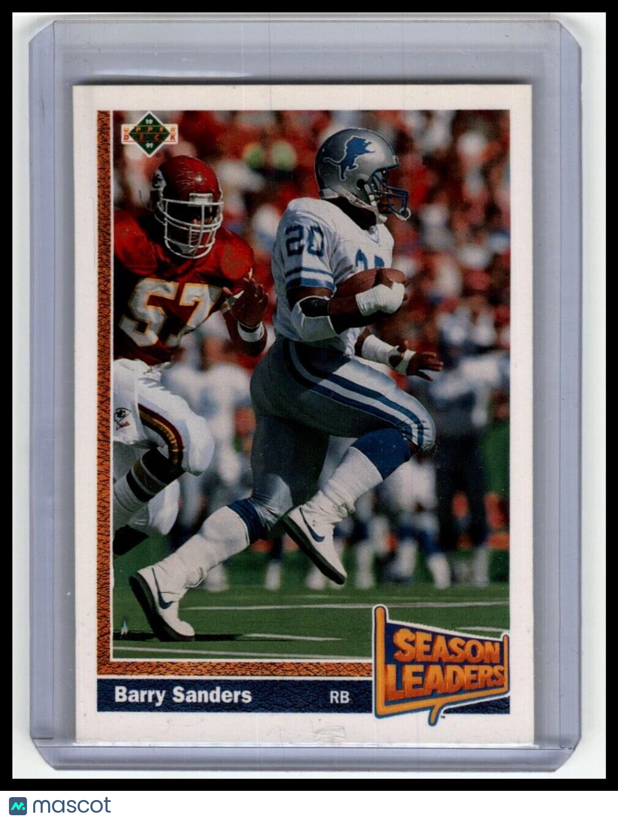 1991 Upper Deck #401b Barry Sanders