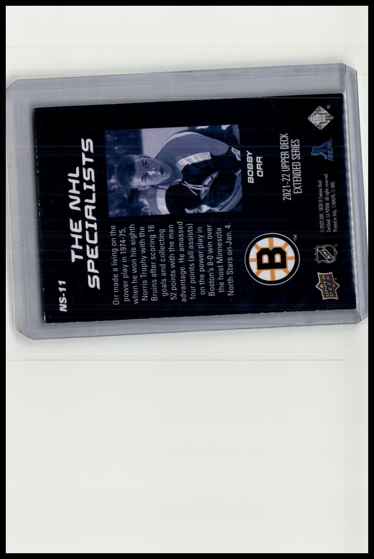 2021-22-Upper Deck Extended Series-Bobby Orr