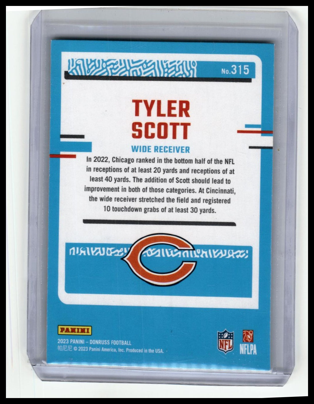 2023 Donruss #315 Tyler Scott