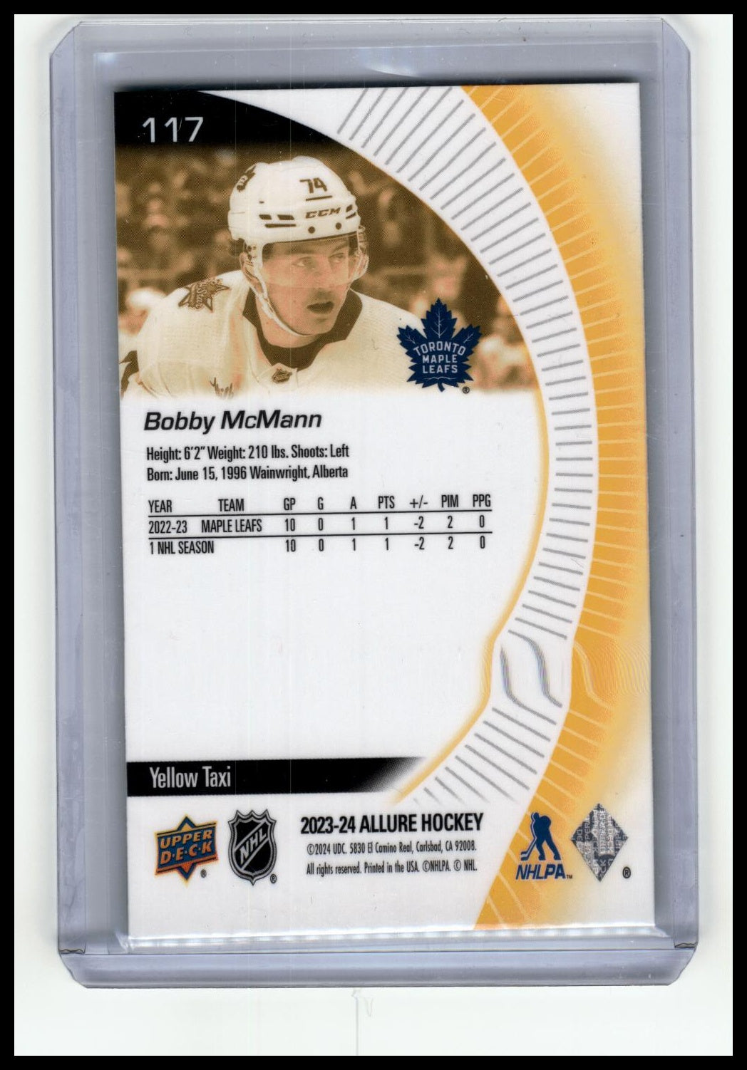 2023-24 Allure #117 Bobby McMann