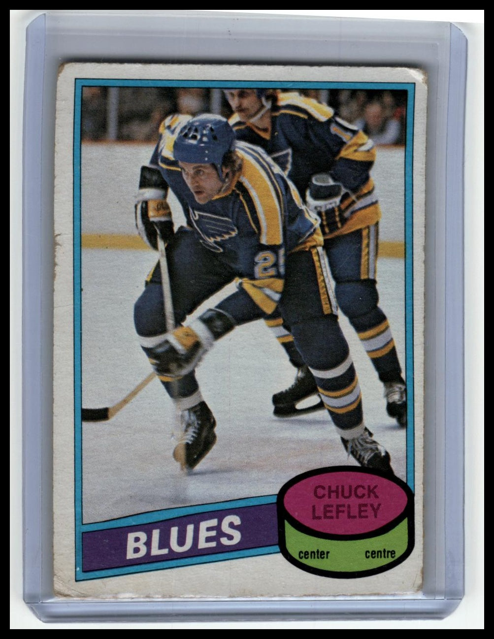 1980-81 O-Pee-Chee #395 Chuck Lefley