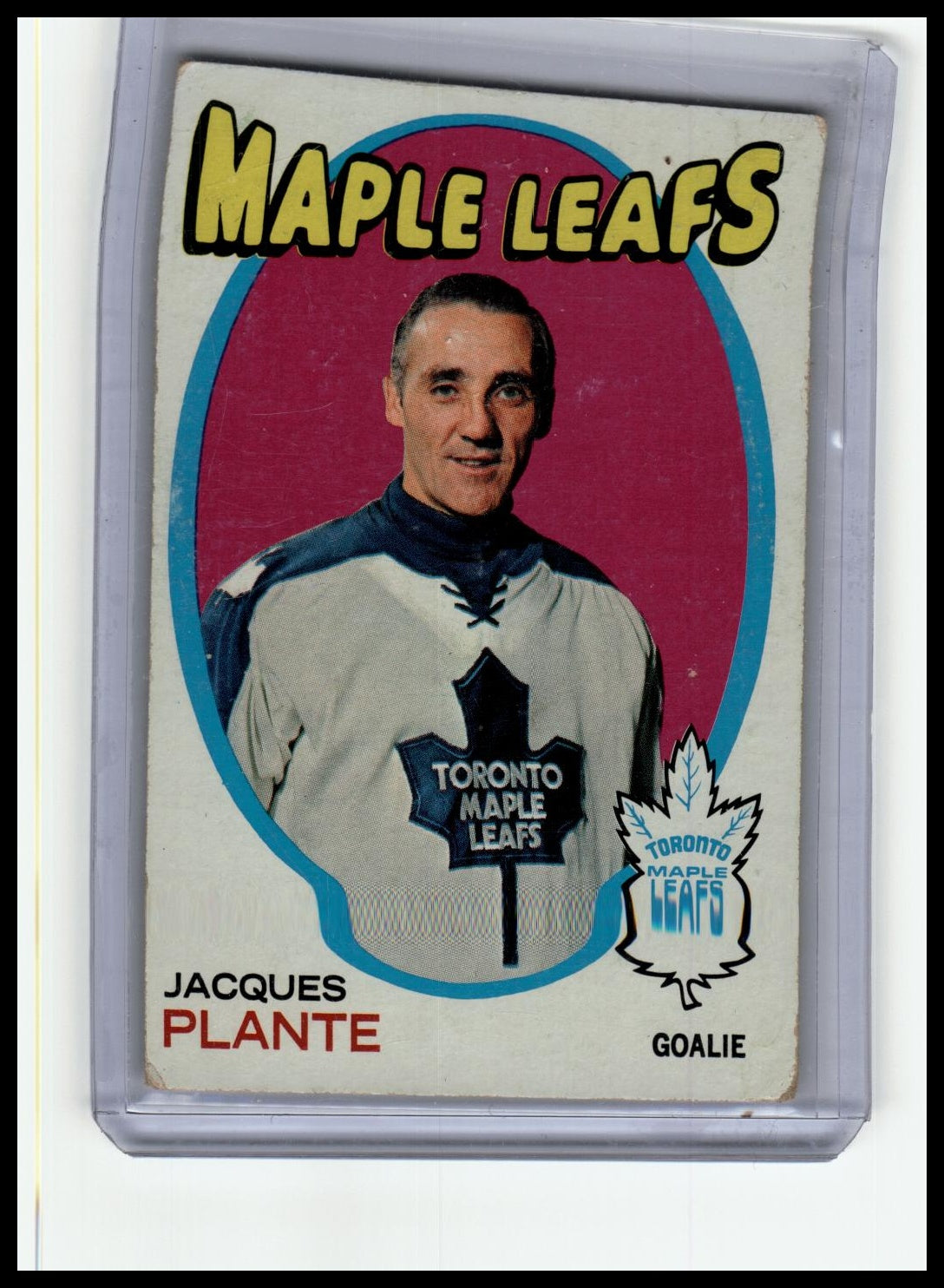 1971-72 Topps #10 Jacques Plante