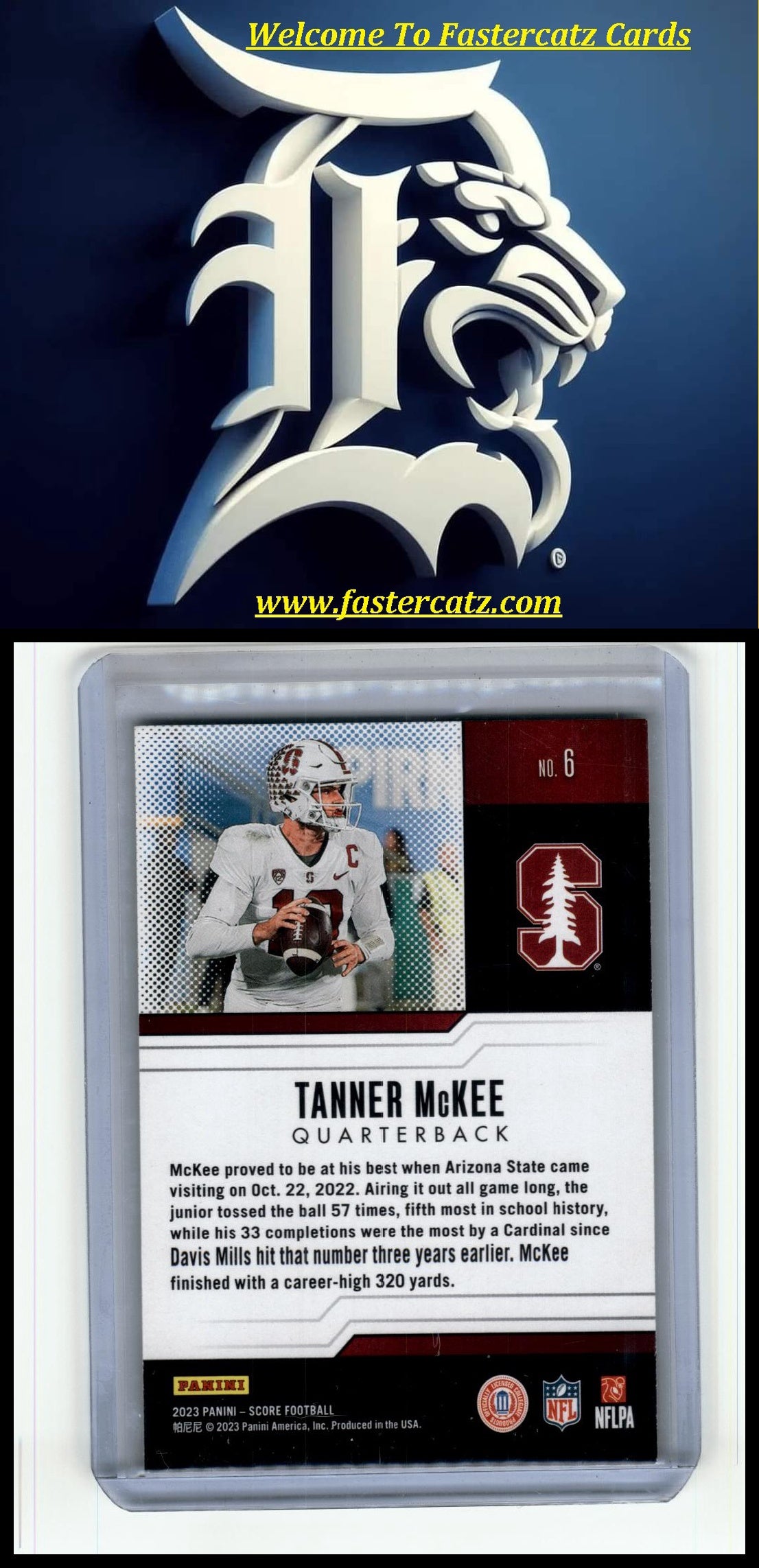 2023 Score #6 Tanner McKee Protential