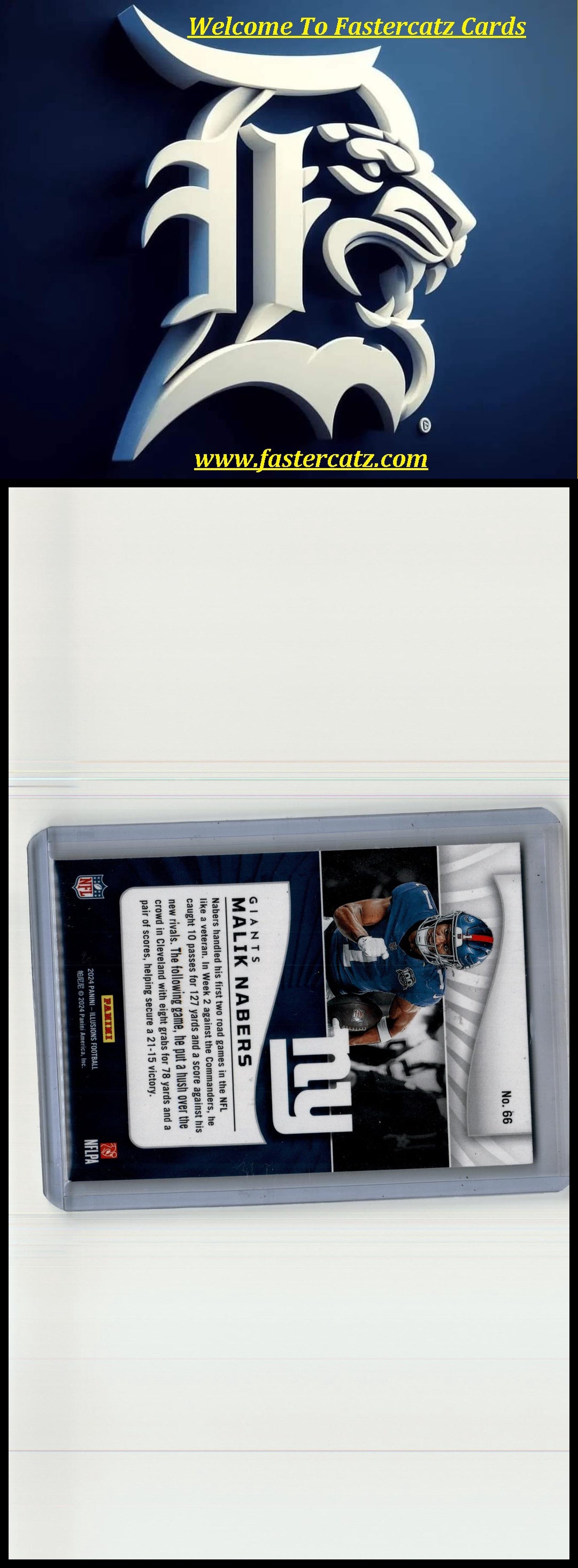 2024 Panini Illusions #66 Malik Nabers