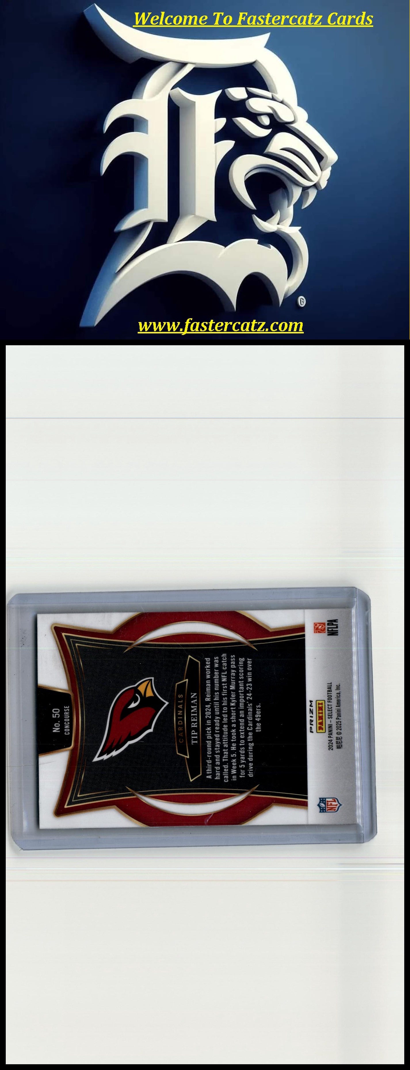 2024 Panini Select #50 Tip Reiman Tie-Dye Prizm #/25