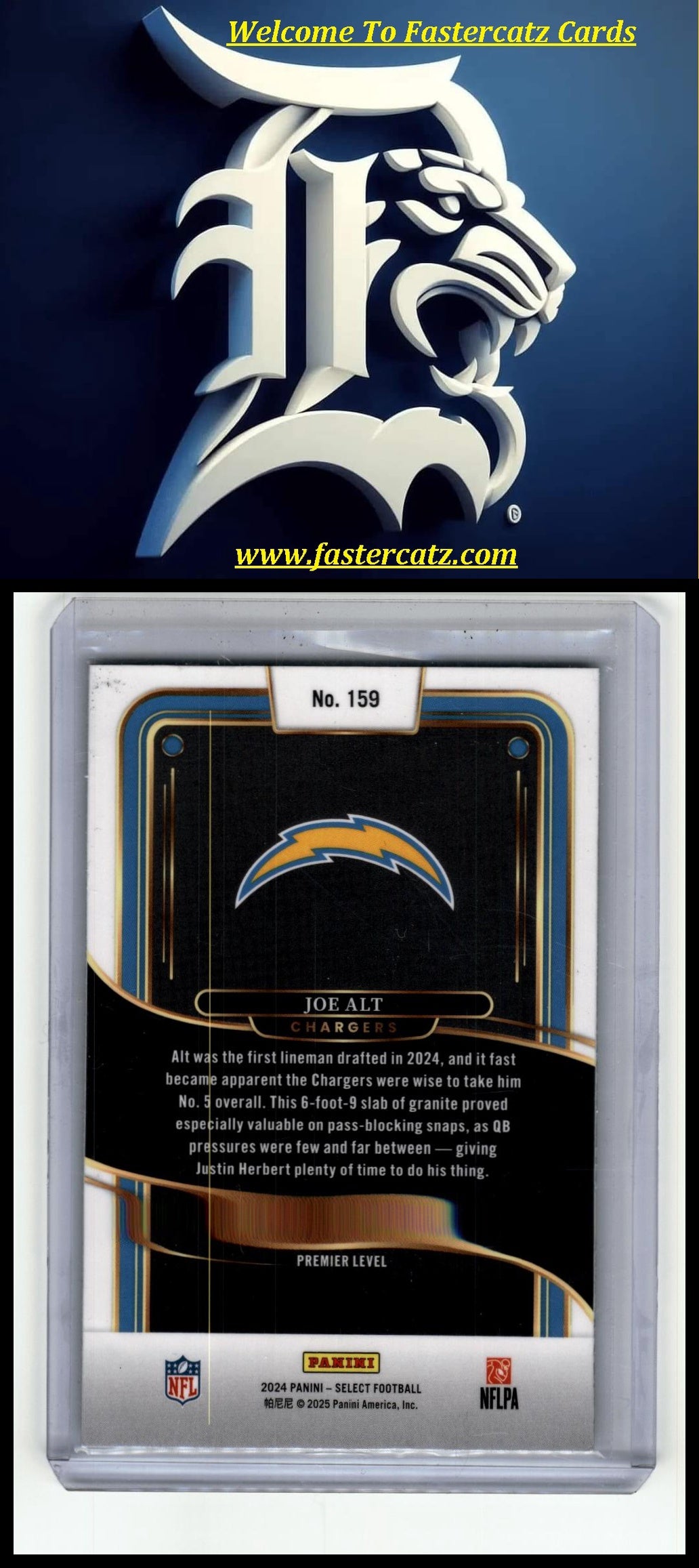 2024 Panini Select #159 Joe Alt