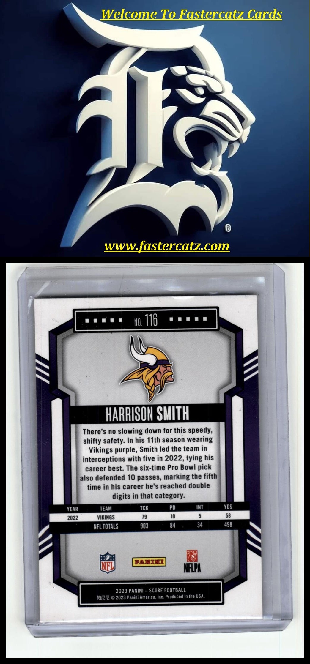 2023 Score #116 Harrison Smith