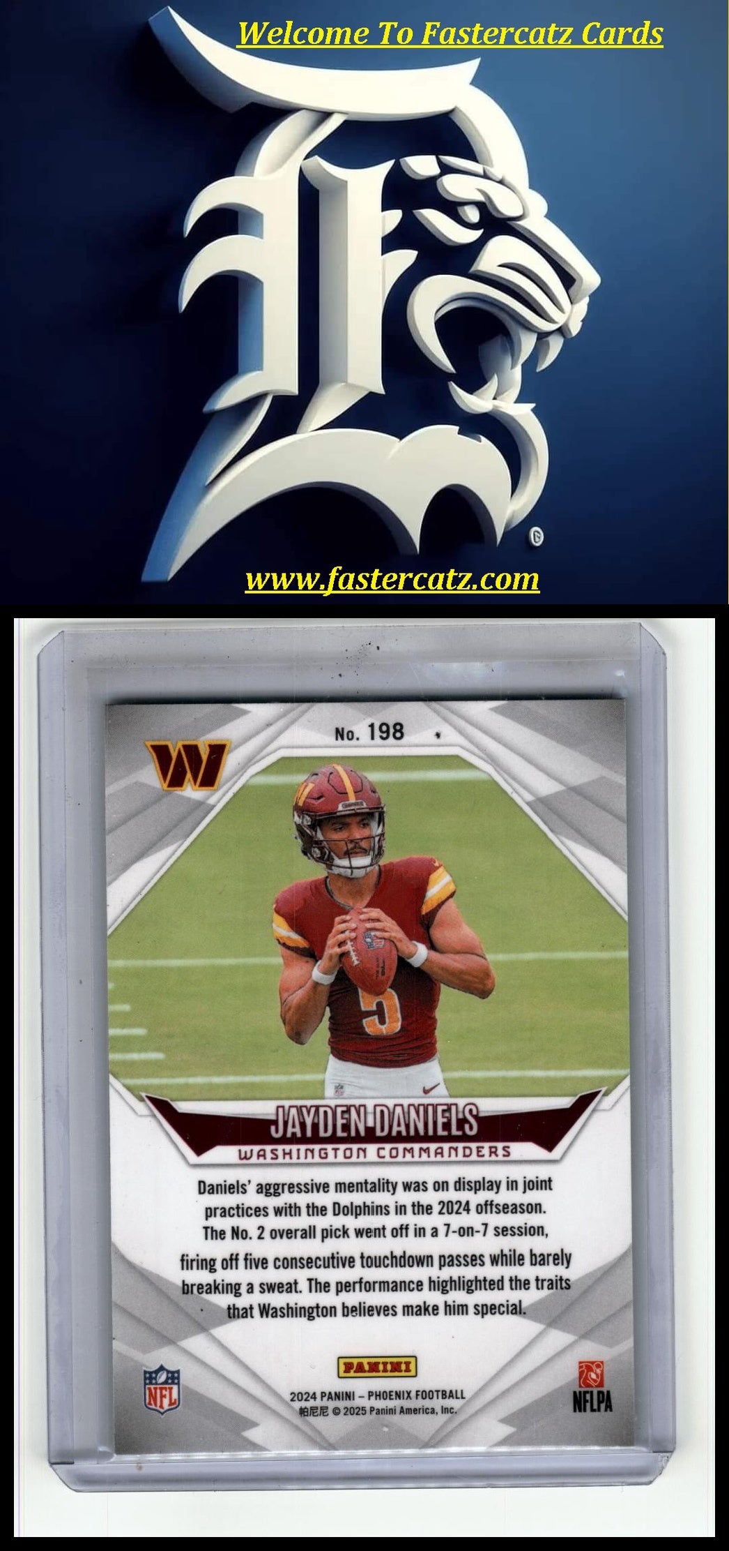 2024 Panini Phoenix #198 Jayden Daniels