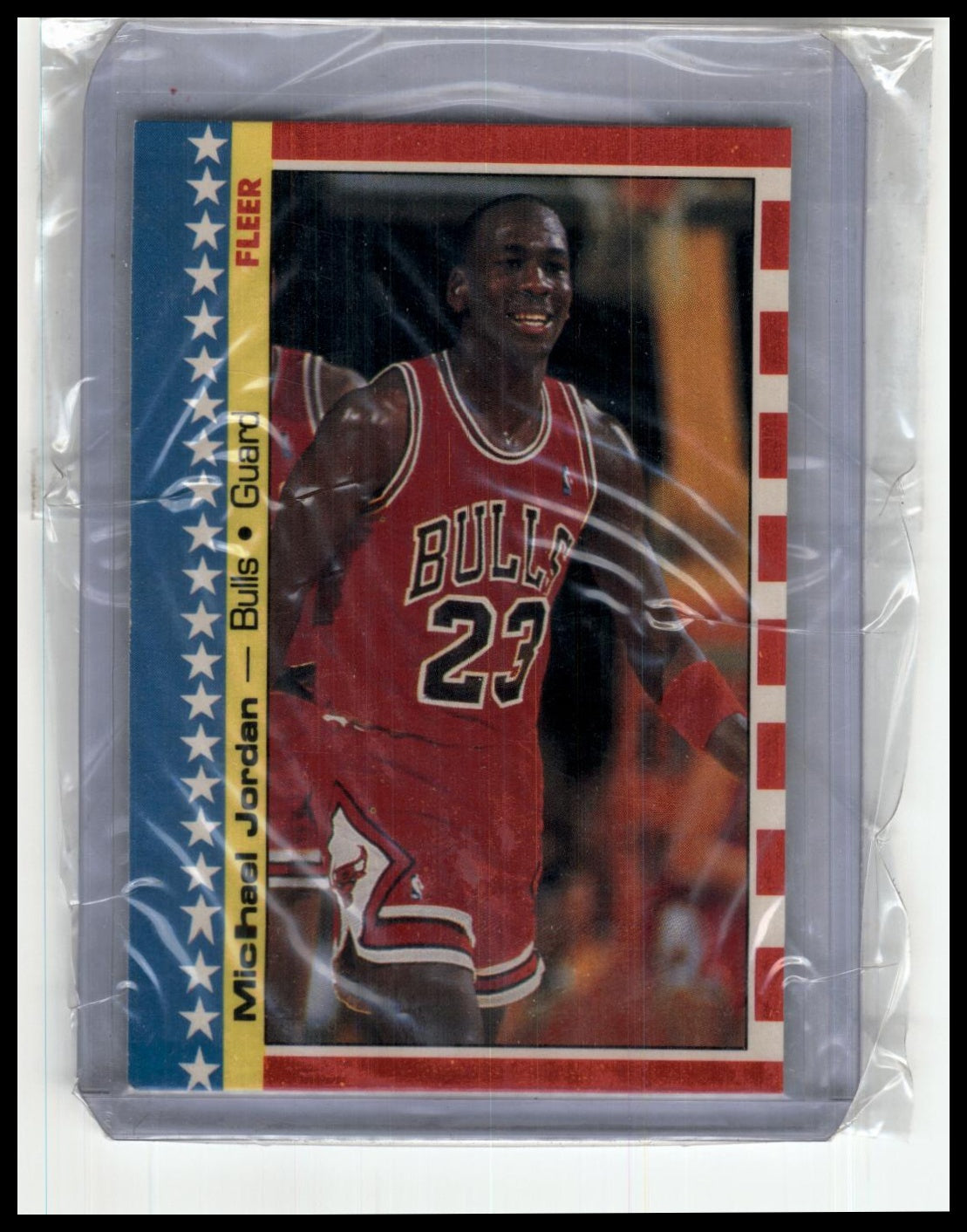 1987-88-Michael Jordan-Fleer Stcker- 2nd Year