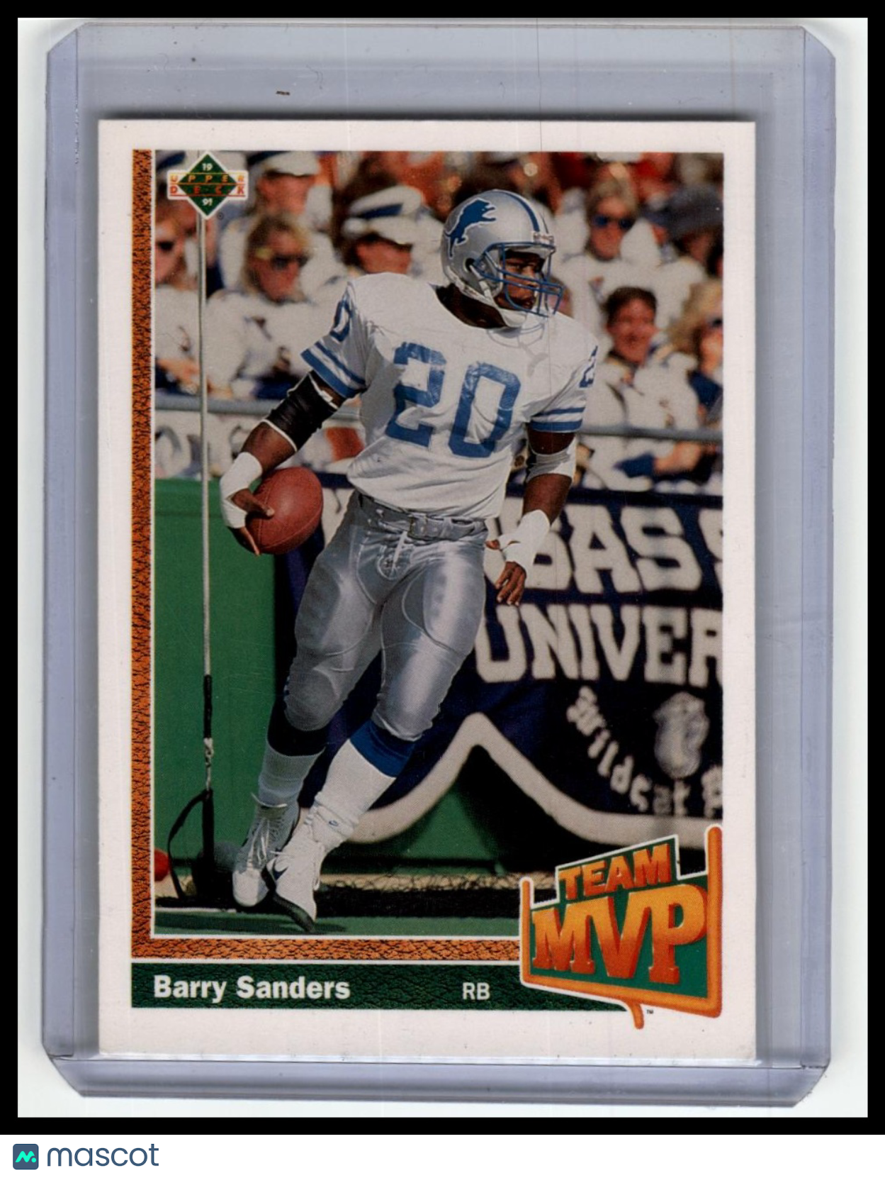 1991 Upper Deck #458b Barry Sanders