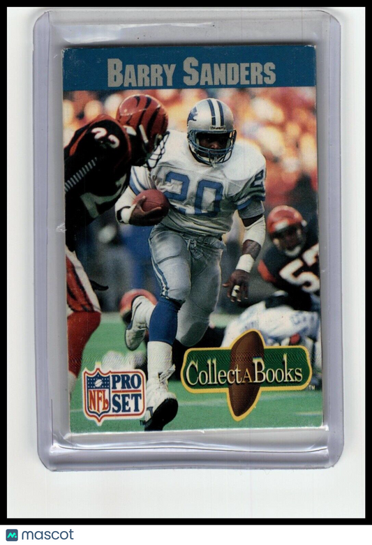 1990 Pro Set Collect-A-Books #NNO Barry Sanders