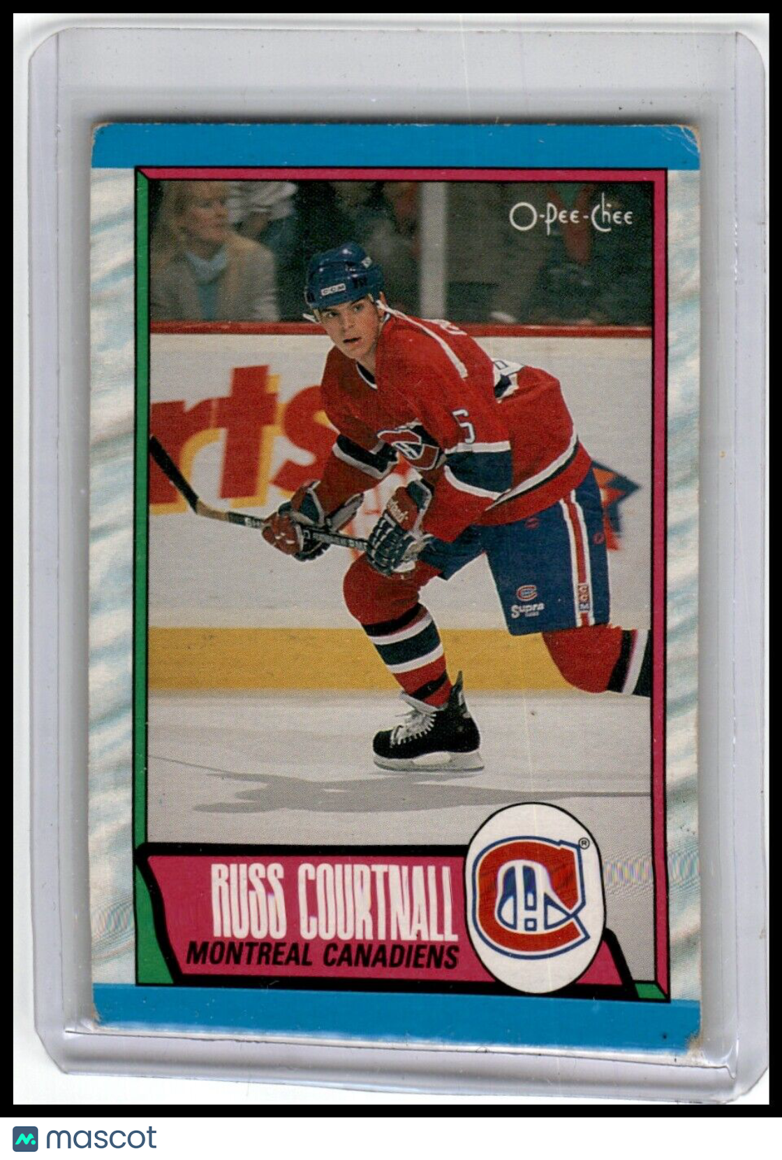 1989-90 O-Pee-Chee #239 Russ Courtnall