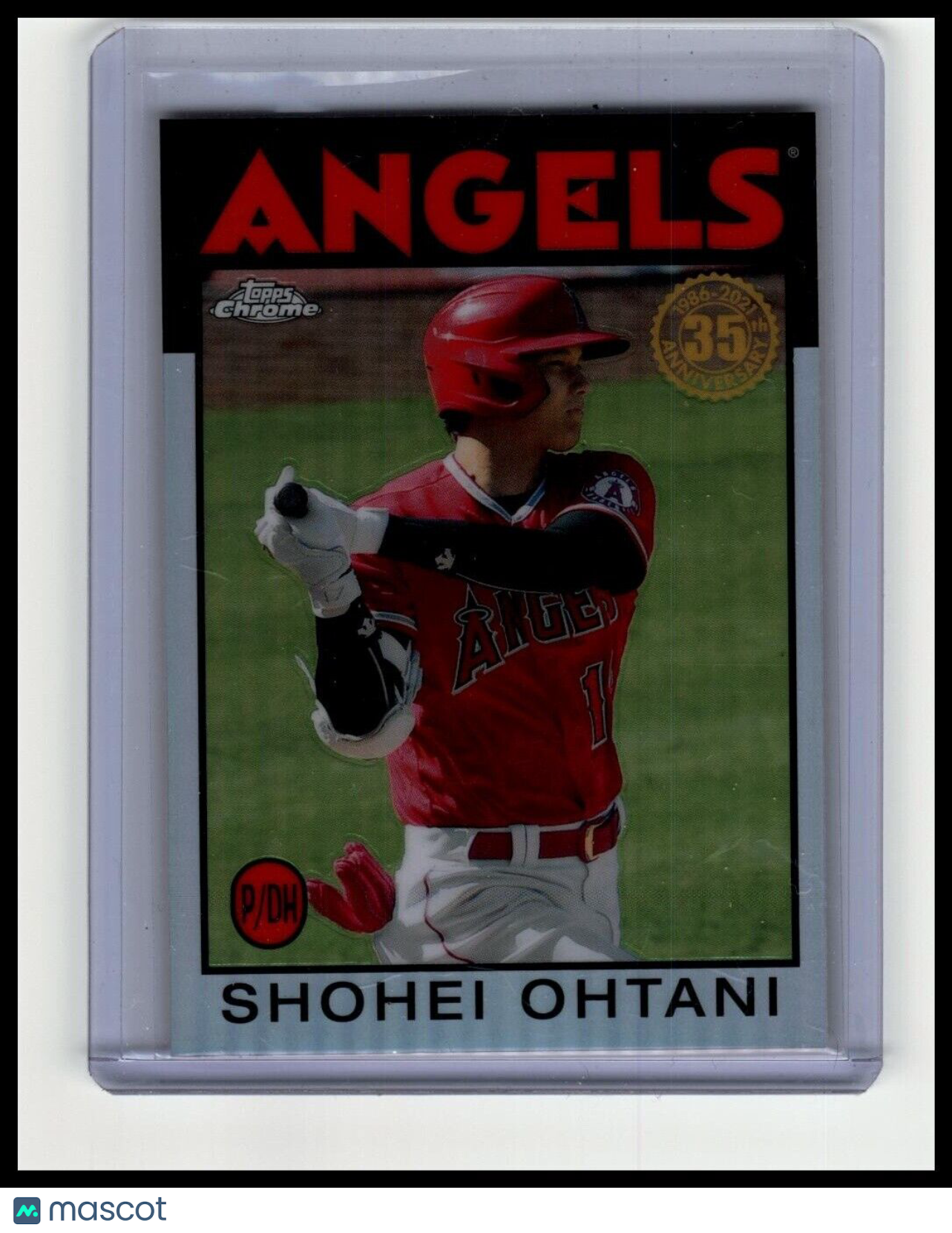 2021 Topps Chrome Ben Baller Edition #86TB-9 Shohei Ohtani 1986 Topps Baseball