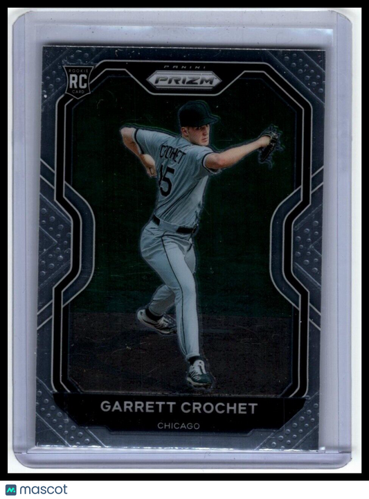 2021 Panini Prizm #45 Garrett Crochet White Wave Prizm