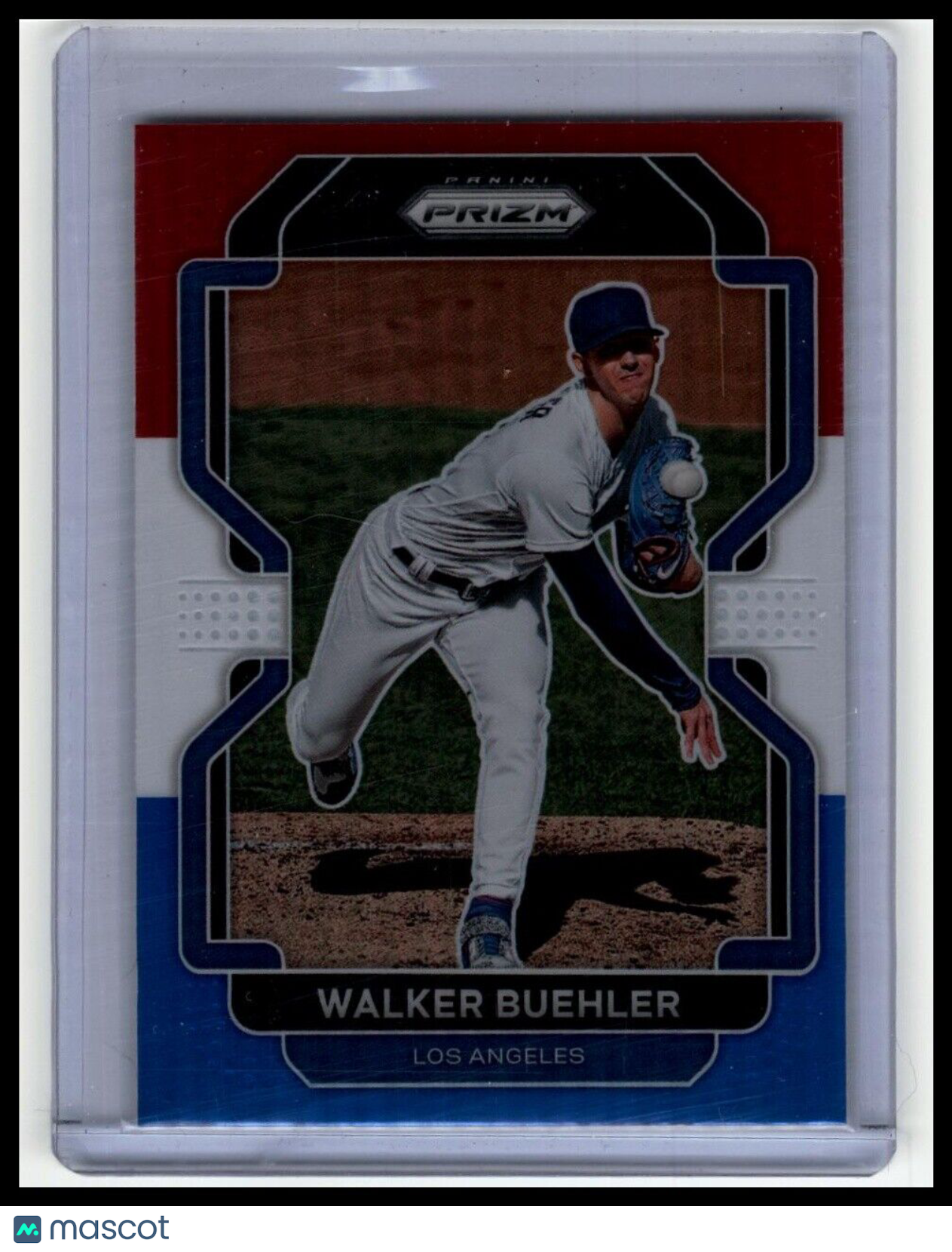 2022 Panini Prizm #72 Walker Buehler Green Prizm