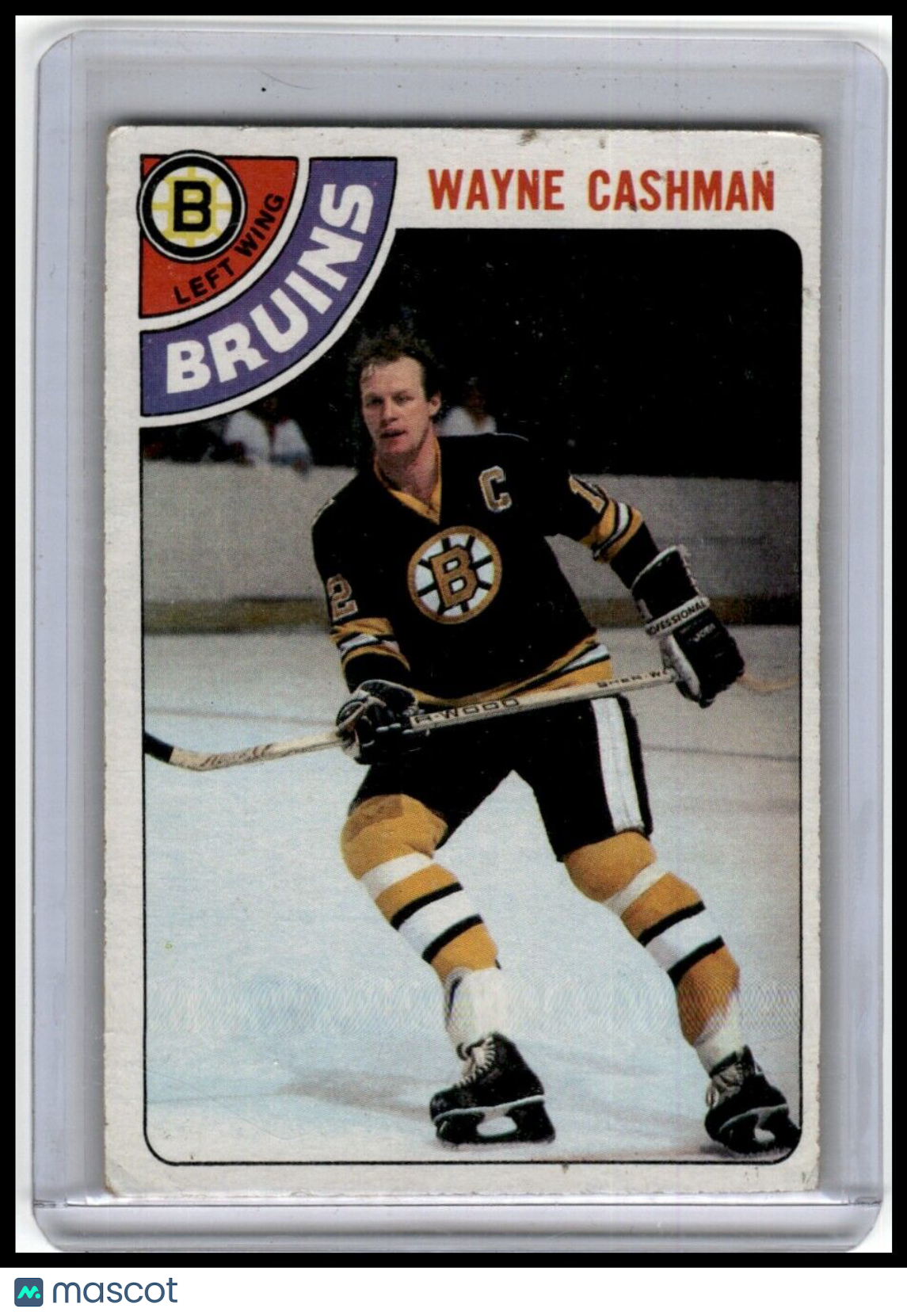 1978-79 Topps #124 Wayne Cashman
