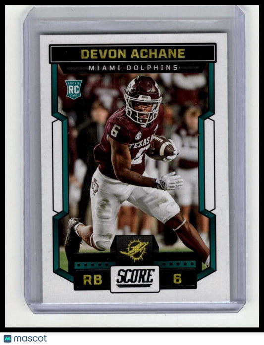 2023 Score #317 De'Von Achane