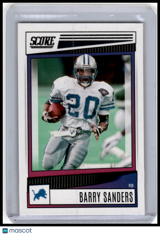 2022 SCORE #91 BARRY SANDERS