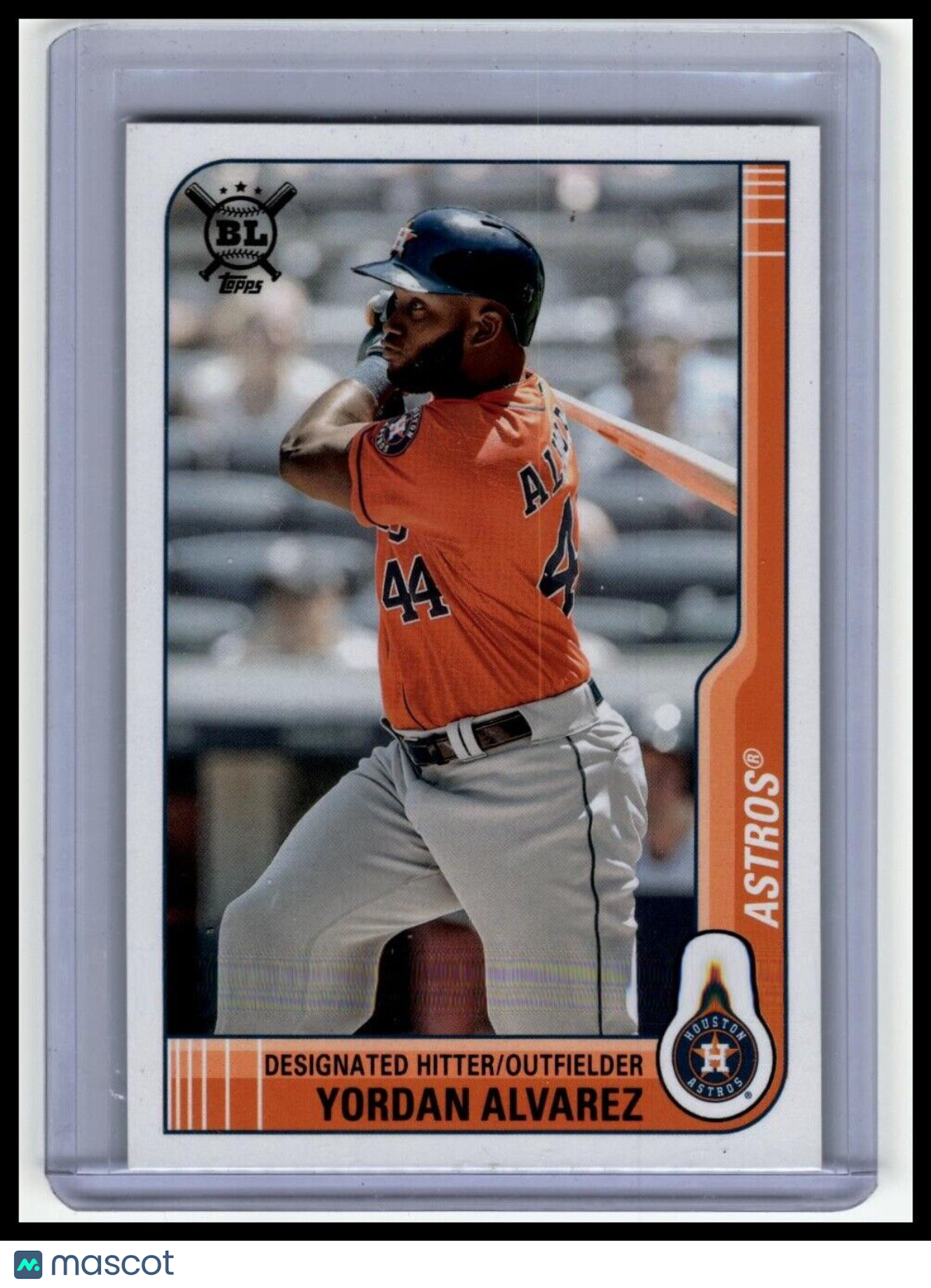 2021 Topps Big League #173 Yordan Alvarez Orange