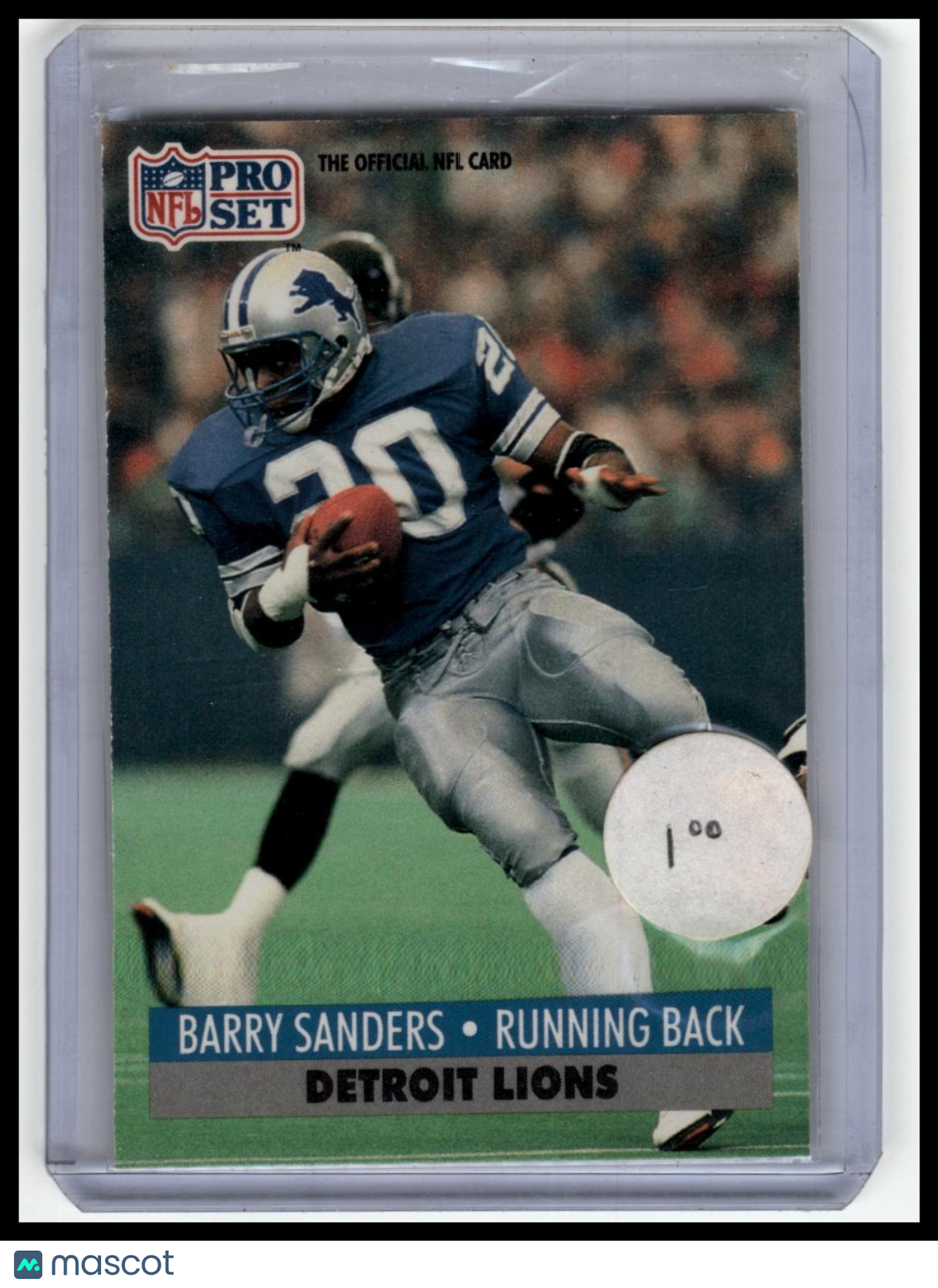 1991 Pro Set #502 Barry Sanders