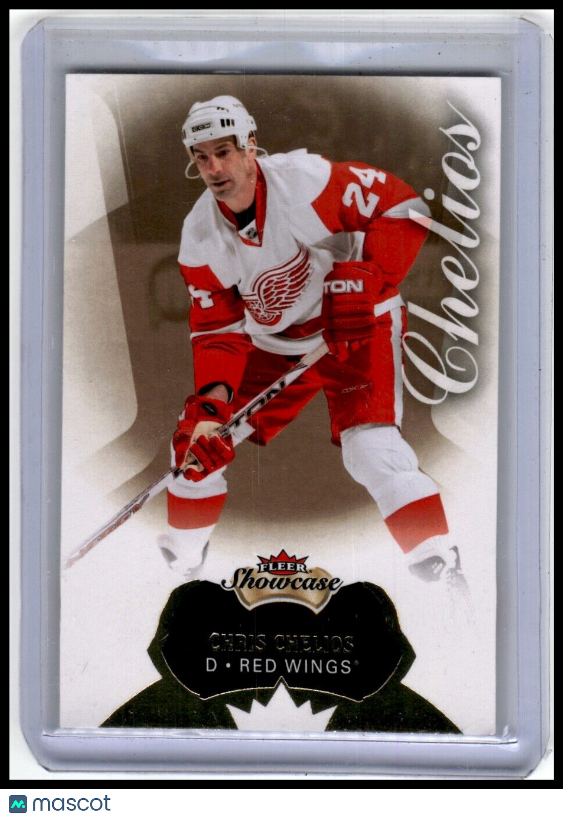 2014-15 Fleer Showcase #86 Chris Chelios