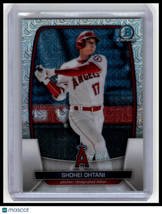 2023 Bowman #51 Shohei Ohtani Mega Box Mojo Refractors