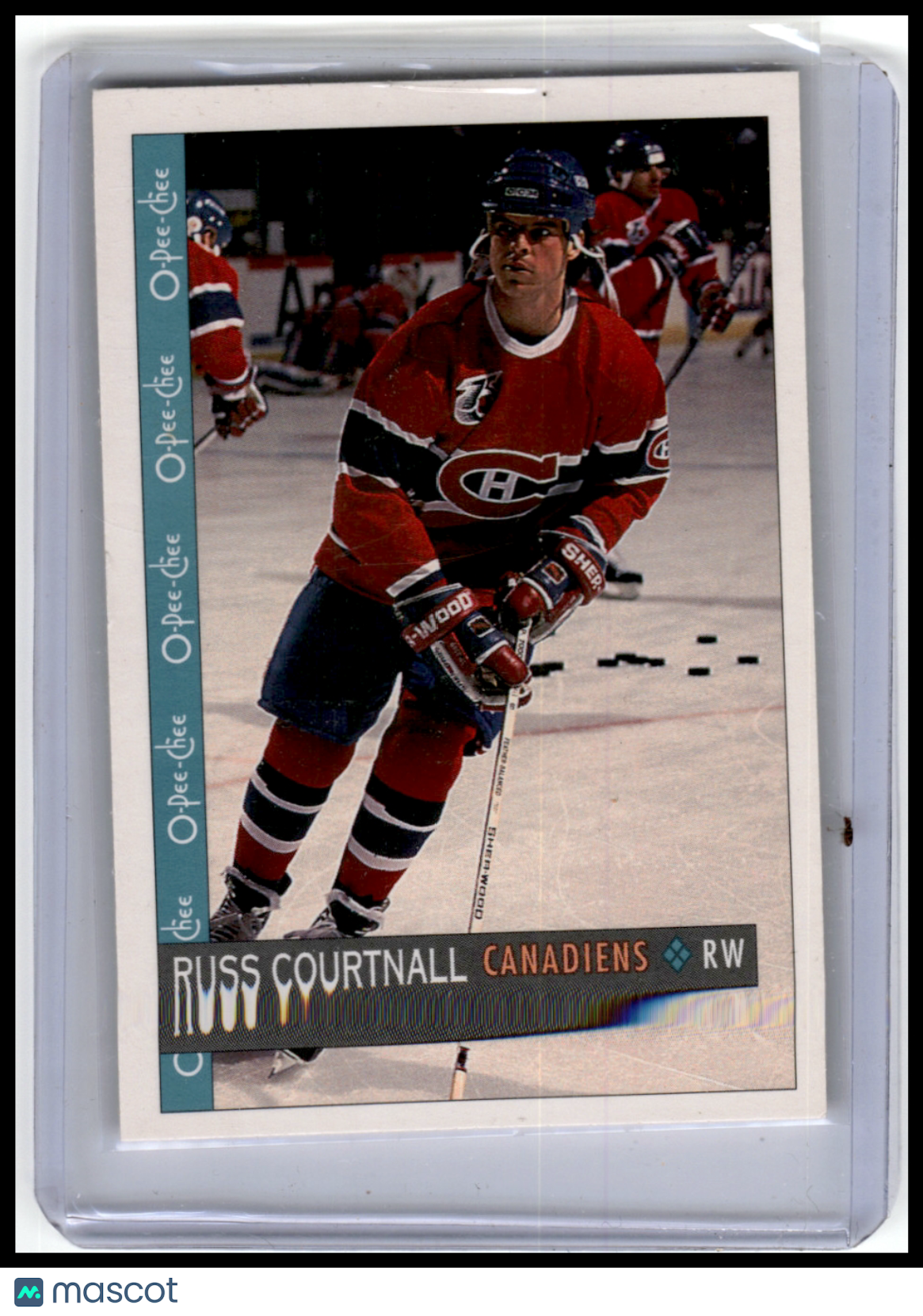 1992-93 O-Pee-Chee #284 Russ Courtnall