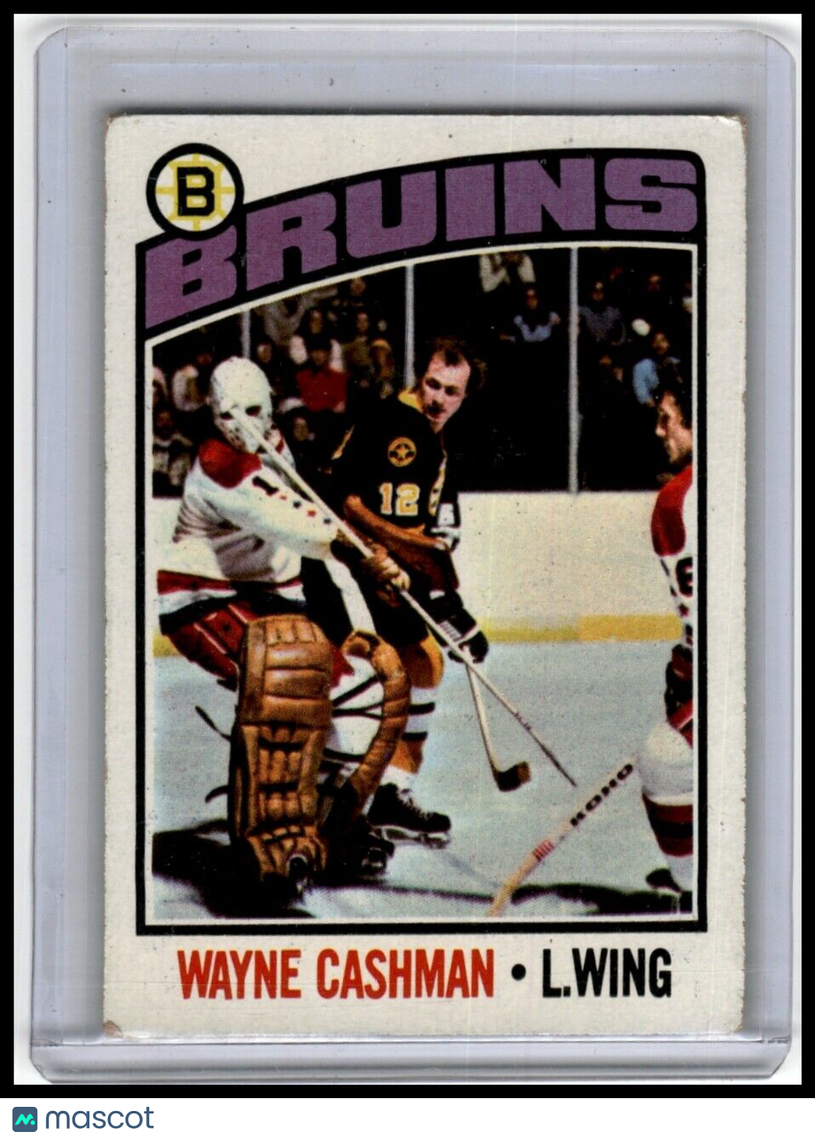 1976-77 Topps #165 Wayne Cashman