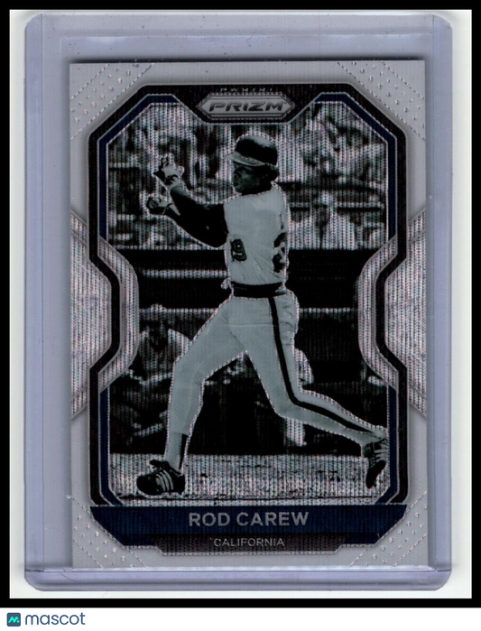 2021 Panini Prizm #99 Rod Carew Green Wave Prizm