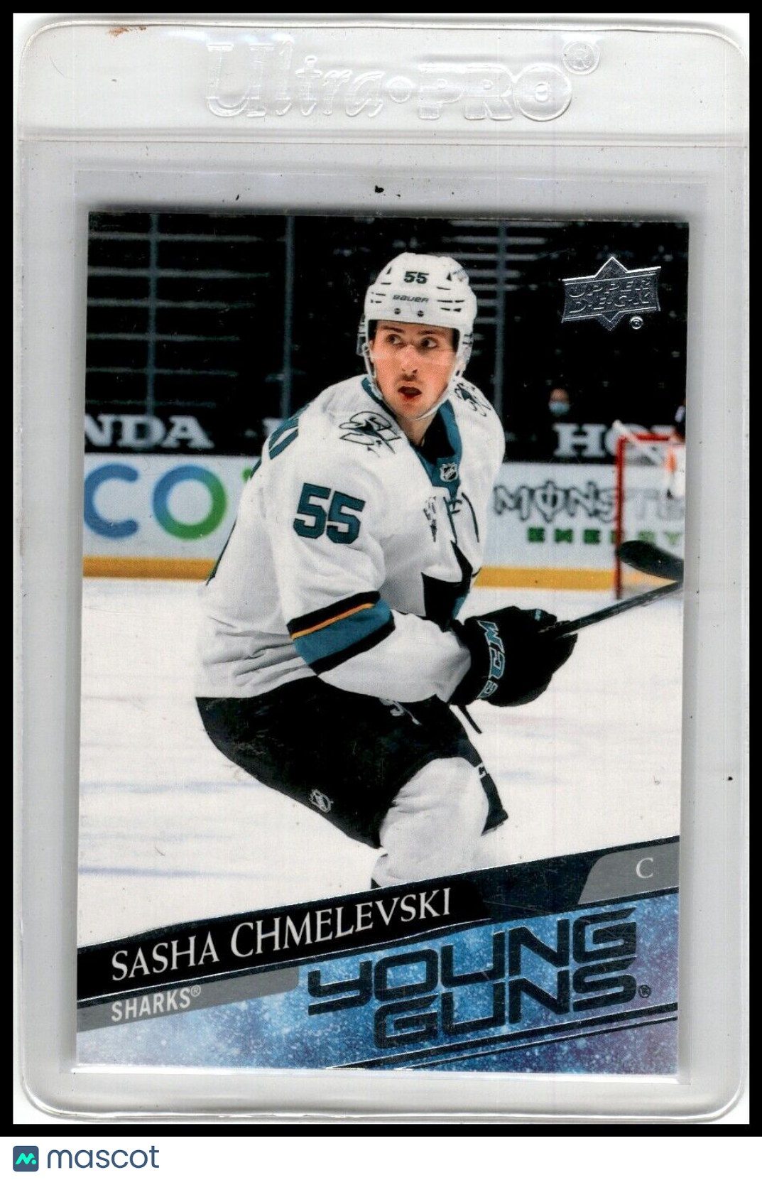 2020-21 Upper Deck #718 Sasha Chmelevski