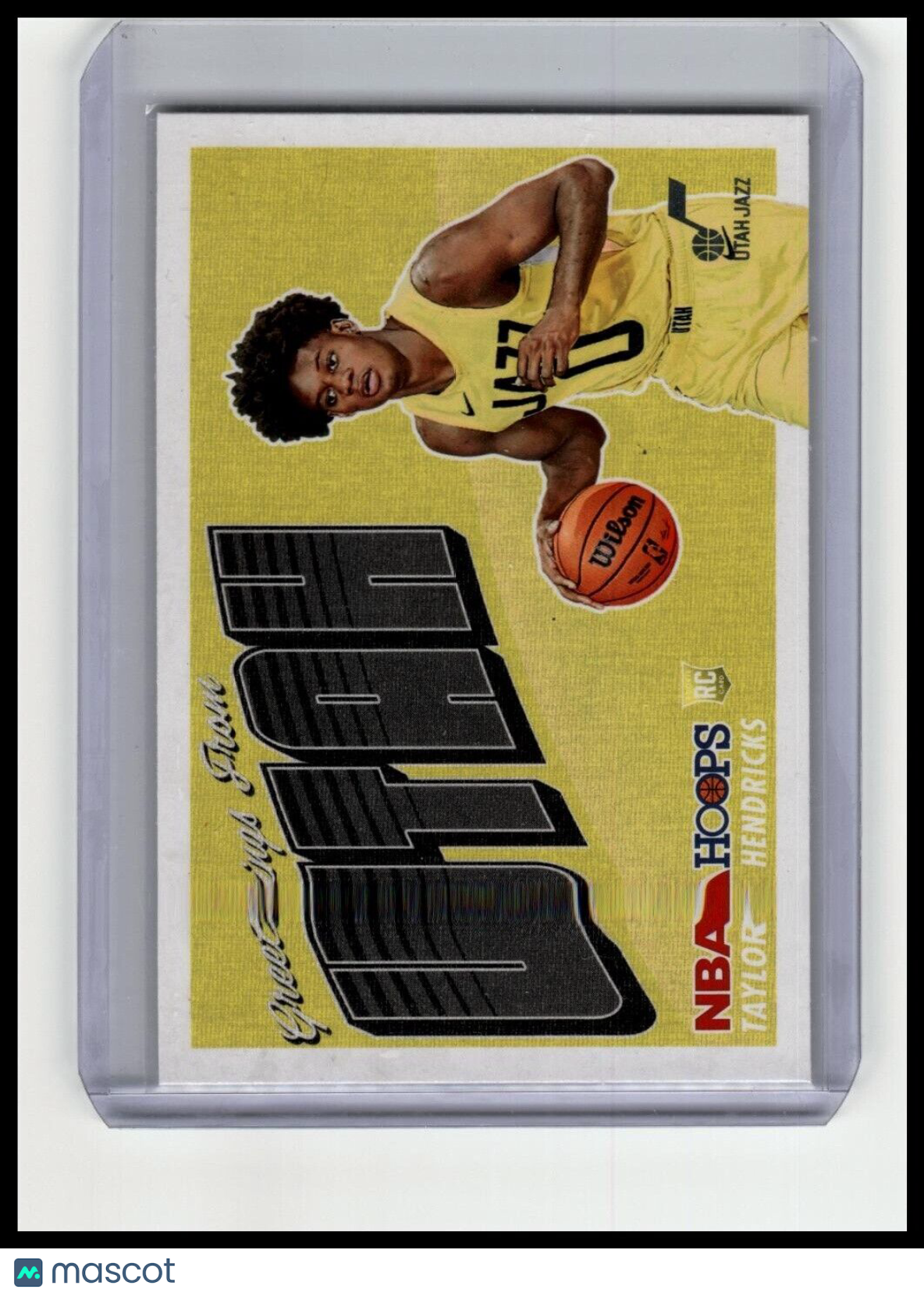 2023-24 Hoops #15 Taylor Hendricks Rookie Greetings