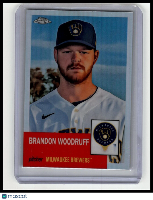 2022 Topps Chrome Platinum Anniversary #195 Brandon Woodruff Refractor