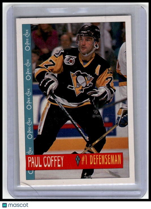 1992-93 O-Pee-Chee #318 Paul Coffey