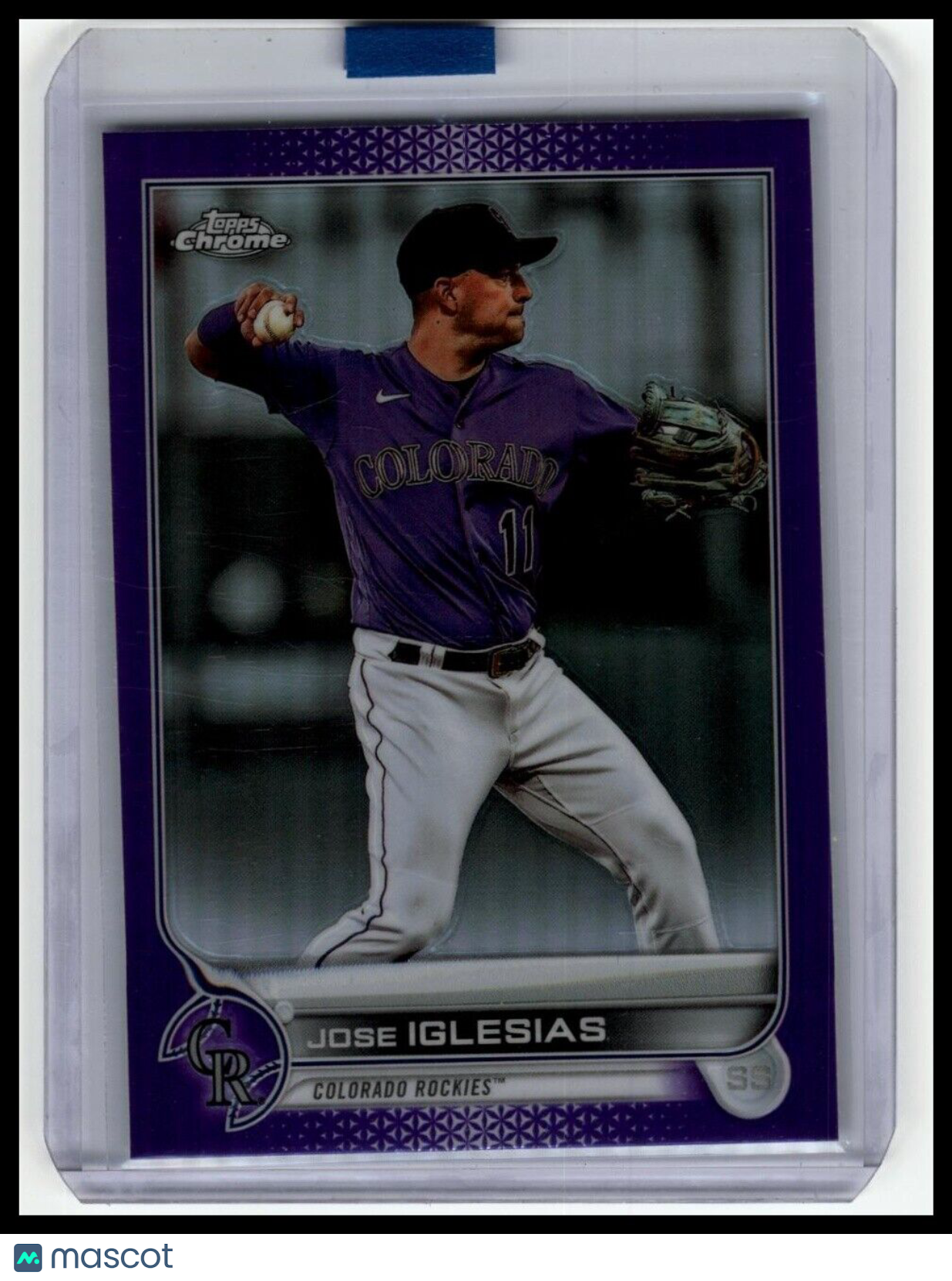 JOSE IGLESIAS-TOPPS CHROME -PURPLE