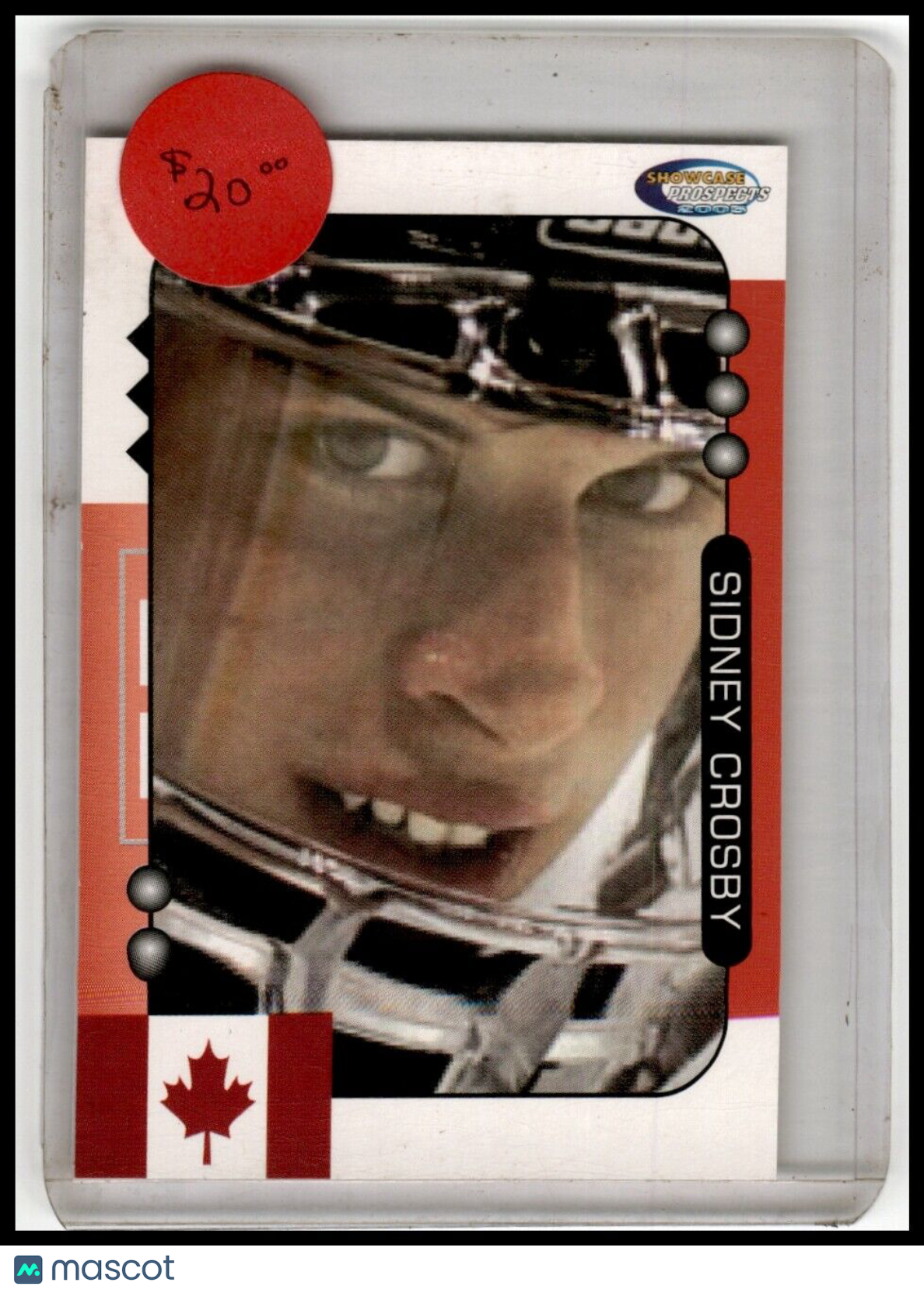 2005 SIDNEY CROSBY  SHOWCASE PROSPECTS