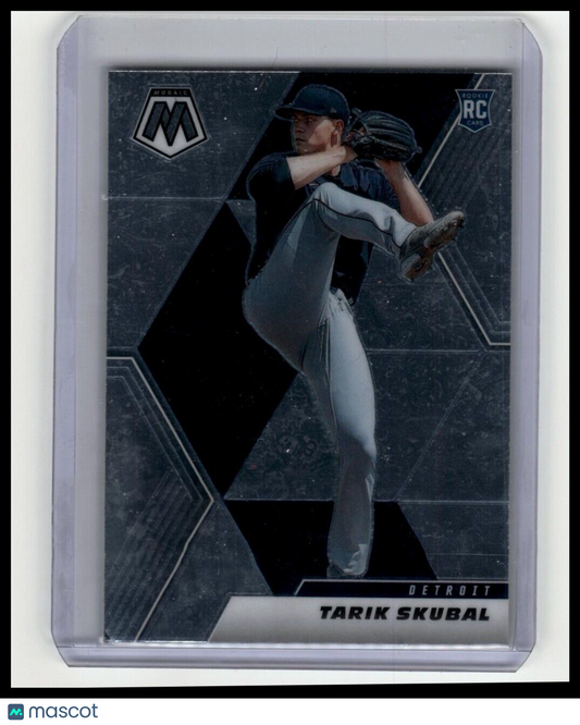 2021 Panini Mosaic #246 Tarik Skubal Silver Prizm RC