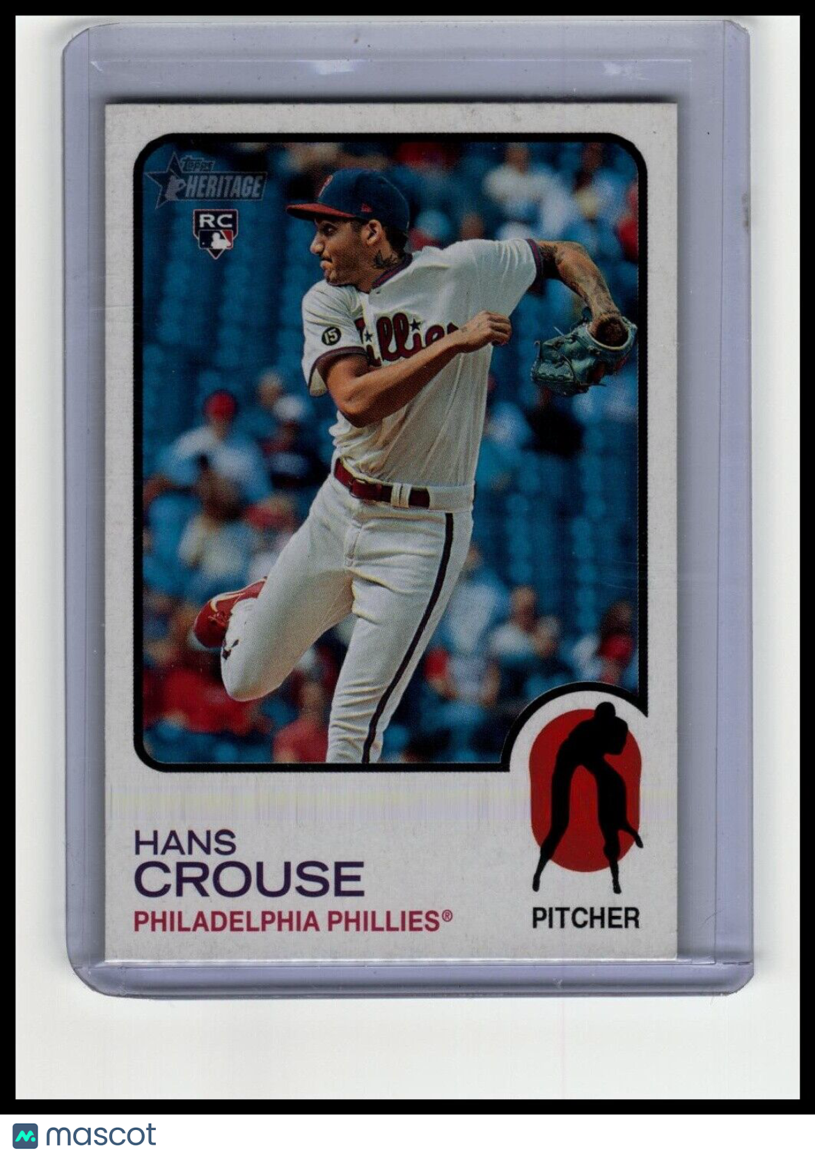 2022 Topps Heritage #377 Hans Crouse