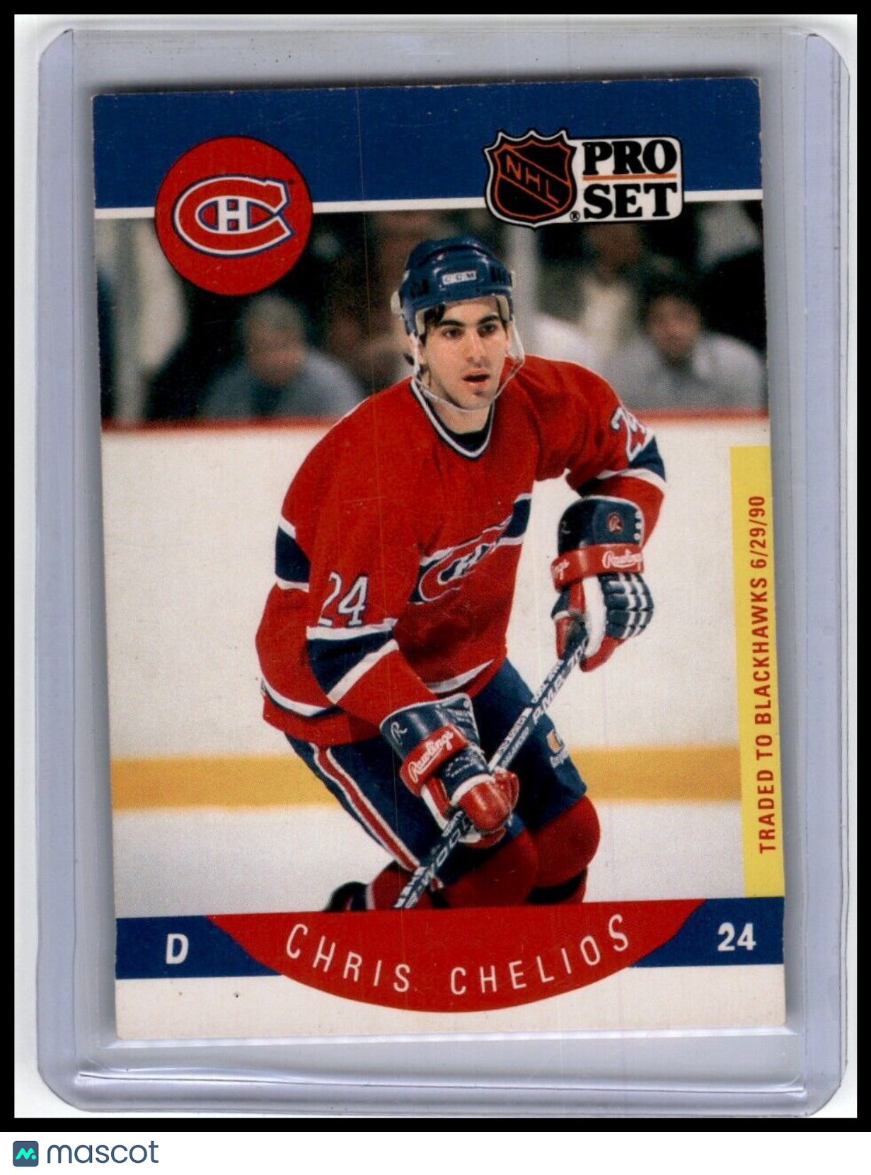 1990-91 Pro Set #147 Chris Chelios