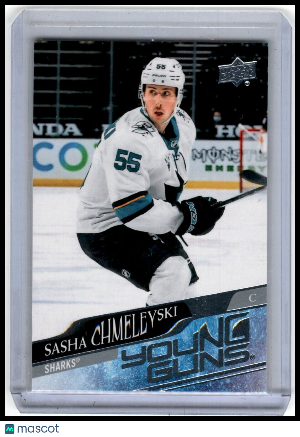 2020-21 Upper Deck #718 Sasha Chmelevski UD High Gloss