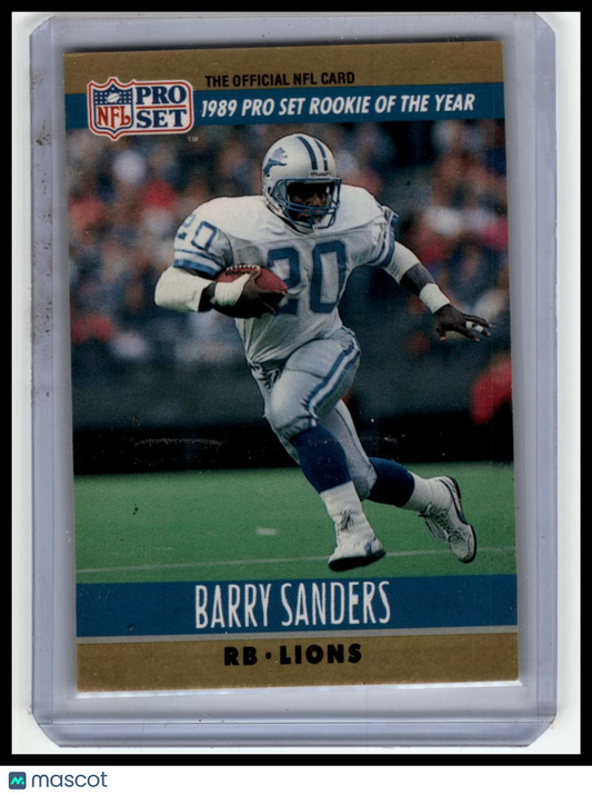 1990 Pro Set FACT Cincinnati #1 Barry Sanders