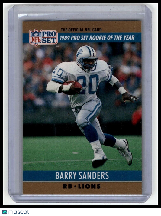 1990 Pro Set #1 Barry Sanders