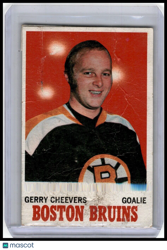 1970-71 Topps #1 Gerry Cheevers