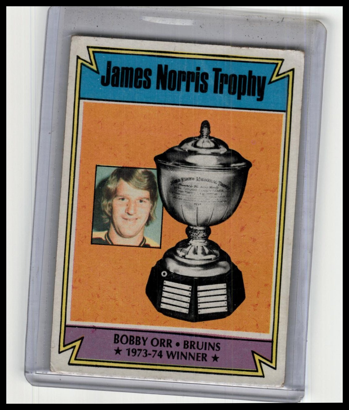 1974-75-Bobby Orr-Norris Trophy Winner