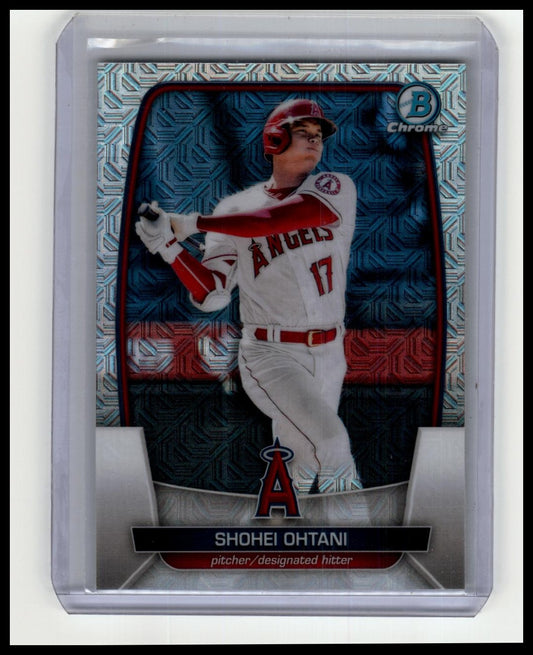 2023 Bowman #51 Shohei Ohtani Mojo Refractors