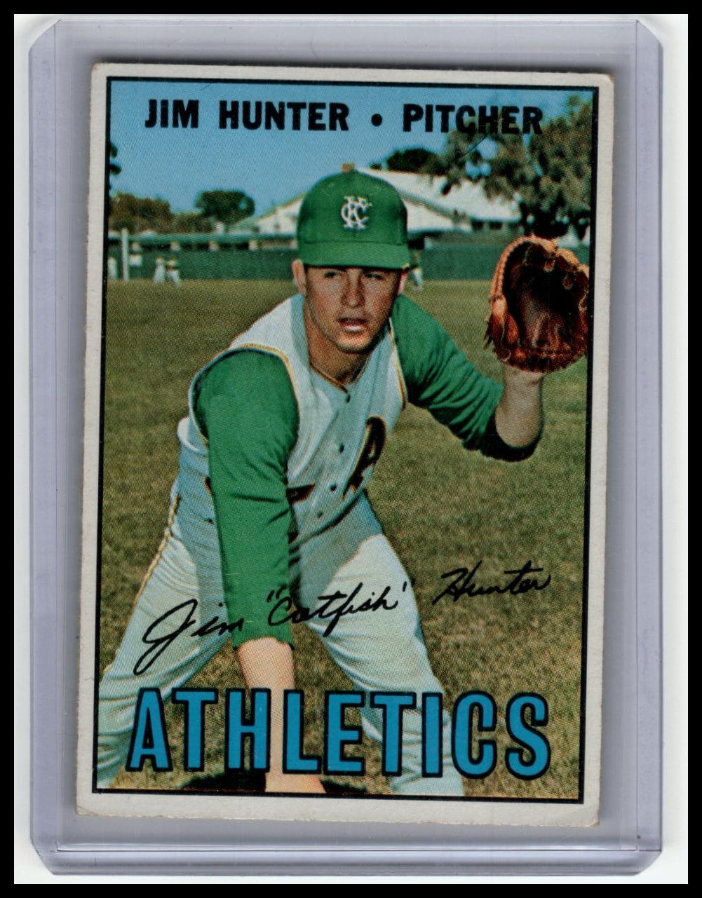 1967 Topps #369 Jim Hunter