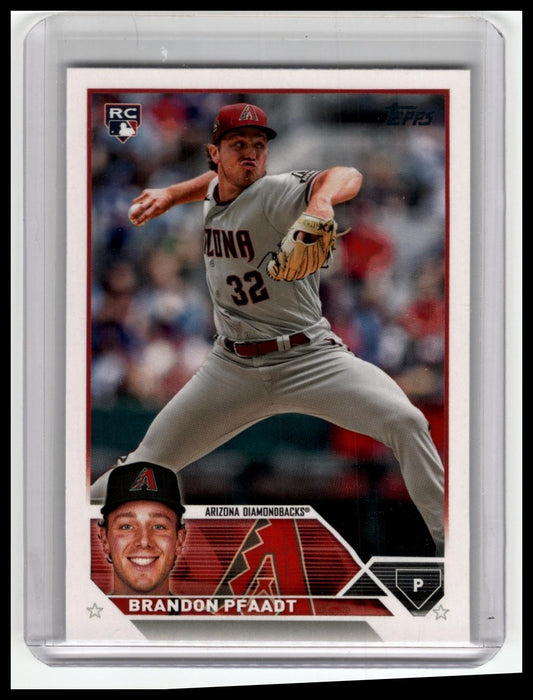 2023 Topps Update #US6 Brandon Pfaadt Gold #/2023