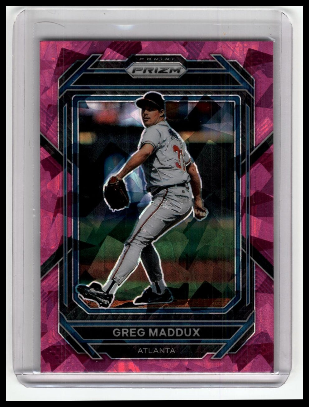 2023 Panini Prizm #287 Greg Maddux Blue Ice Prizm