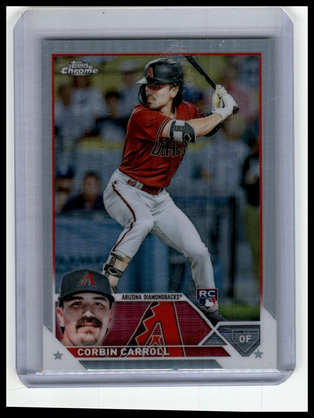 2023 Topps #401 Corbin Carroll Rainbow Foil