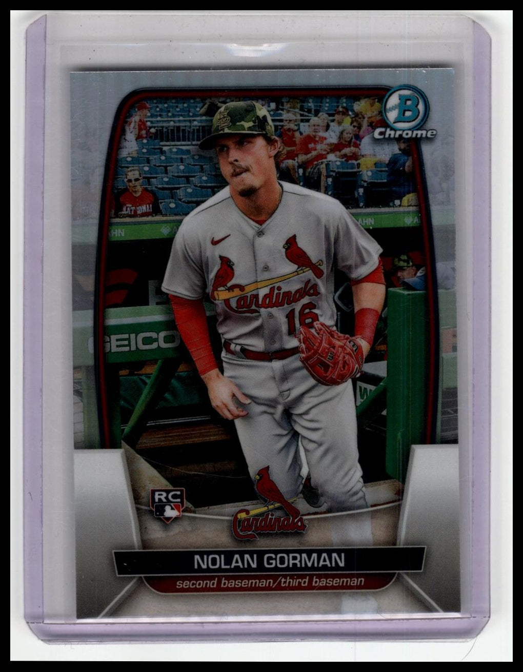 2023 Bowman Chrome #48b Nolan Gorman